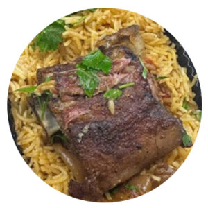 Double Meat With Rice